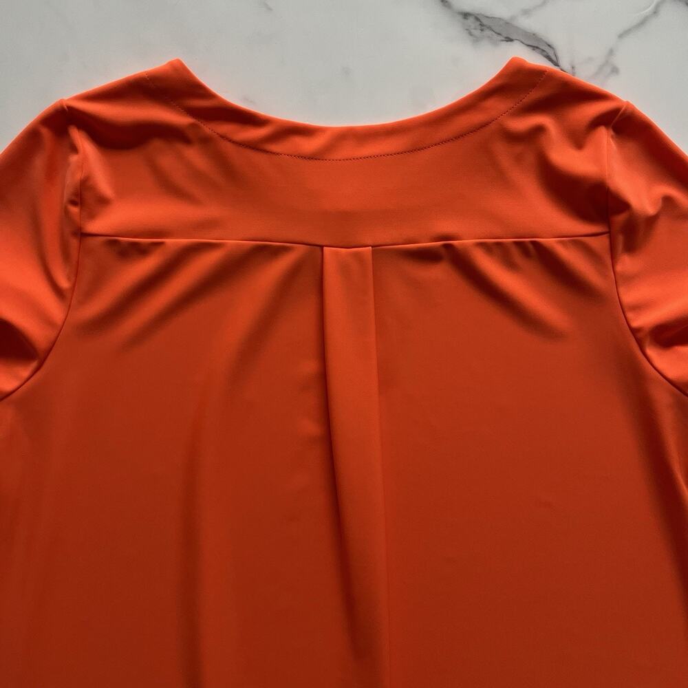 Jude Connally Ella Mini Dress Jude Cloth Orange Sz Medium Dopamine Preppy Chic - Picture 9 of 10